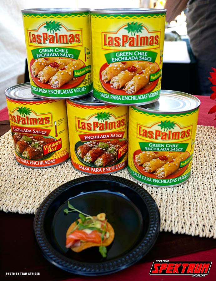 Las Palmas foods was there in full force and offering these wonderful mini tostadas