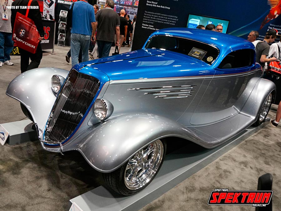 Sultry classic car looking amazing @ SEMA