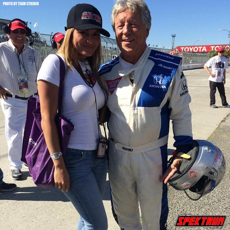 Meeting a legend of racing. Mario Andretti
