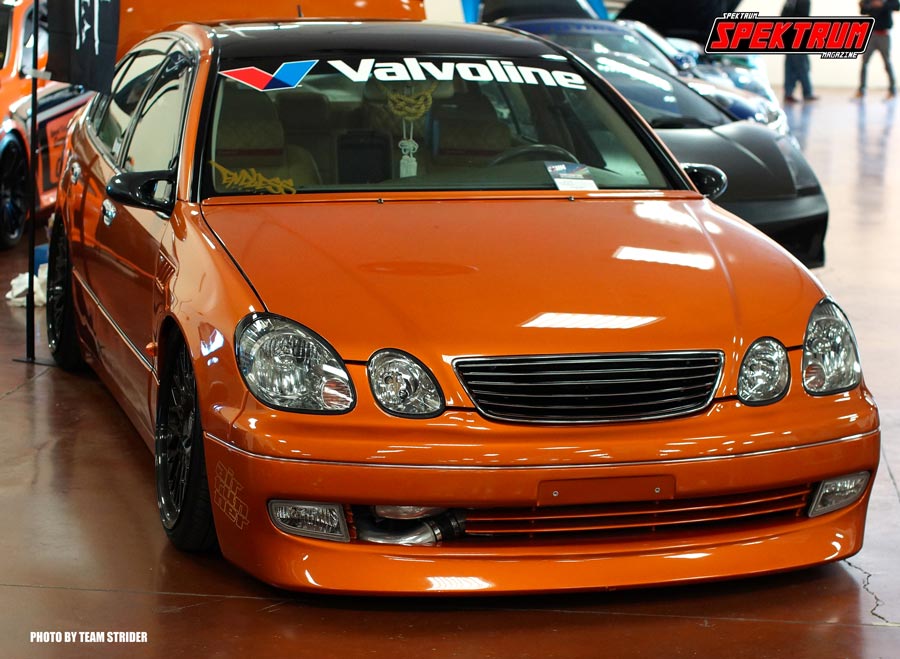 Lexus in orange