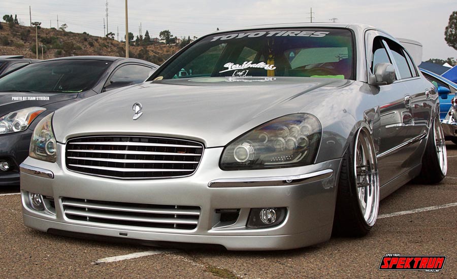 Check out this stanced out VIP cruiser