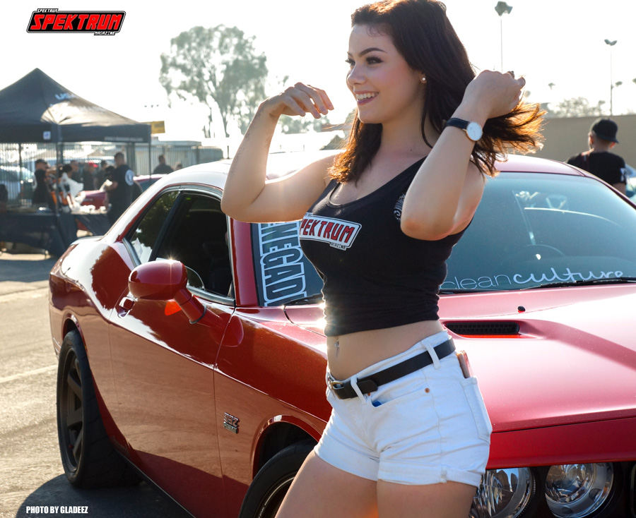 Our team member Alexis looking lovely at the SoCal Season Opener