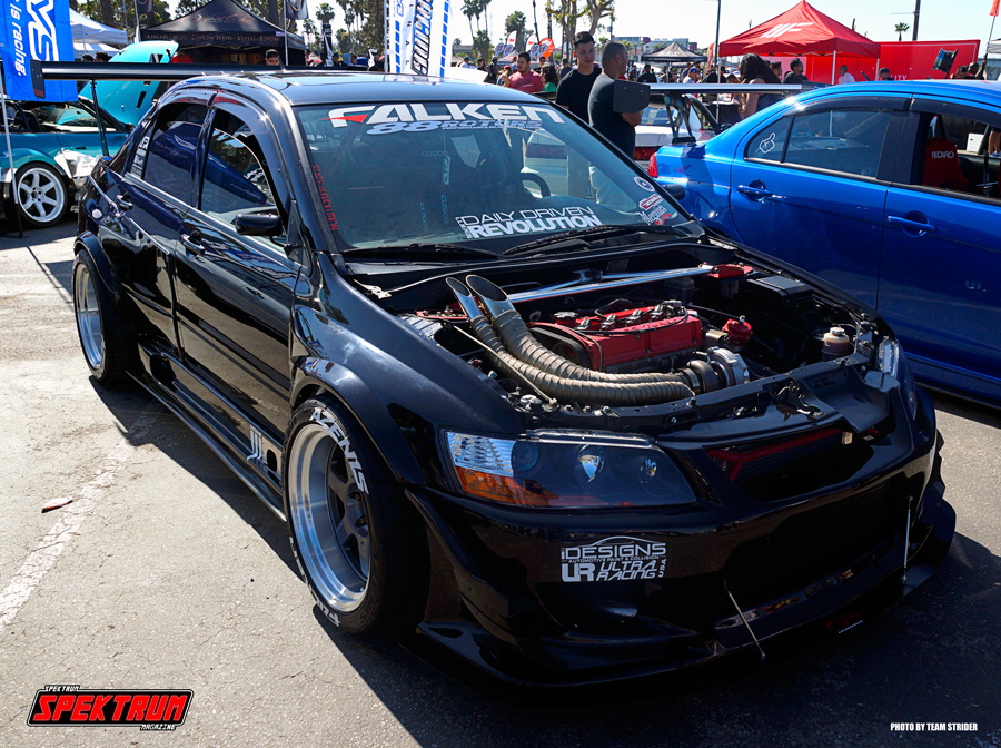 A lot of work went into the motor of this Evo