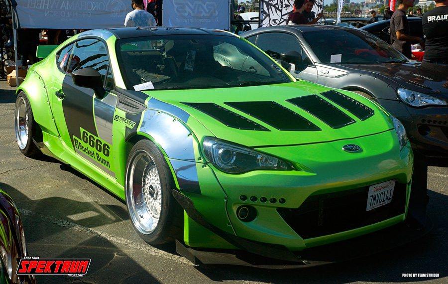 One totally decked out Scion/Toyota FR-S from Wekfest Long Beach