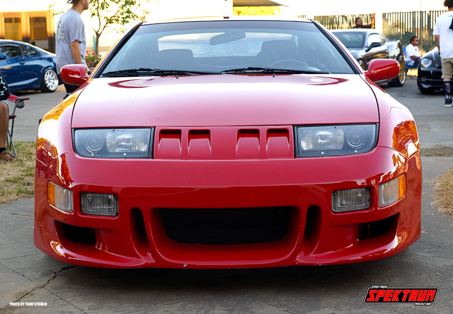 The venerable Nissan 300ZX from the front