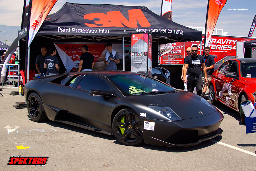 3M was there and brought out another European supercar