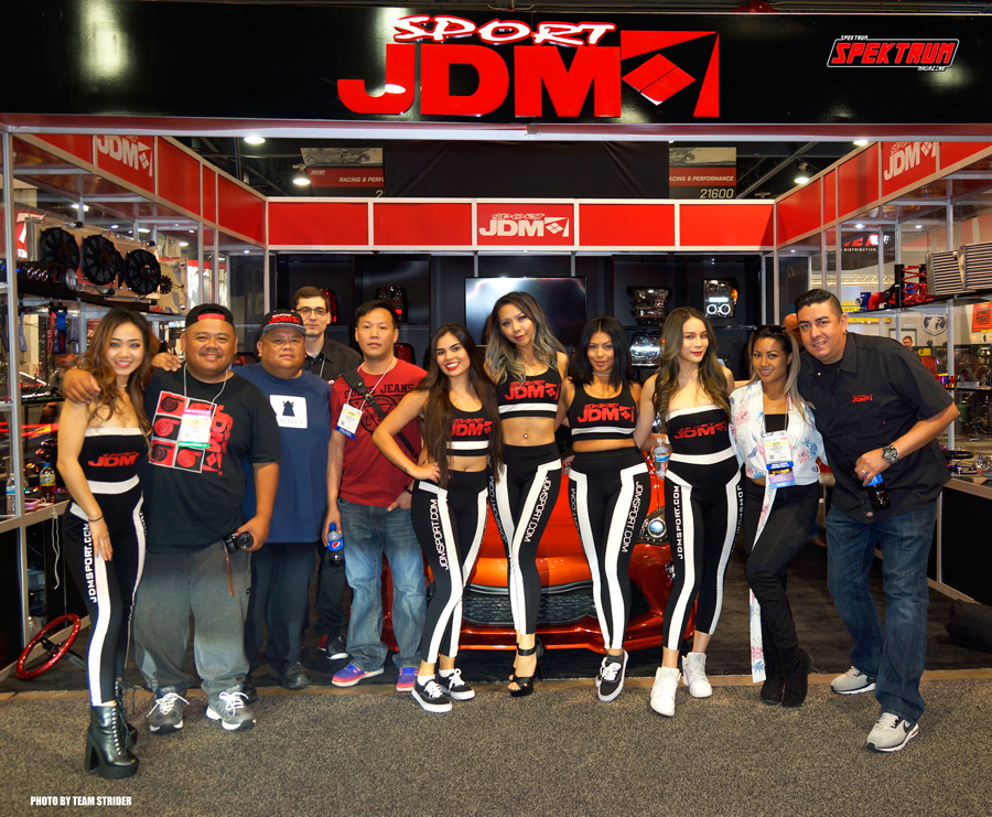 The whole team at JDM Sport doing their thing